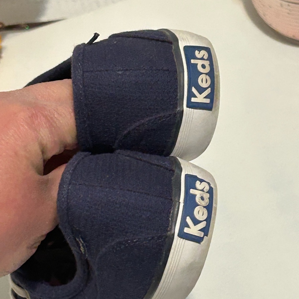 Keds Women Dark Blue Canvas Sneakers - Picture 3 of 5